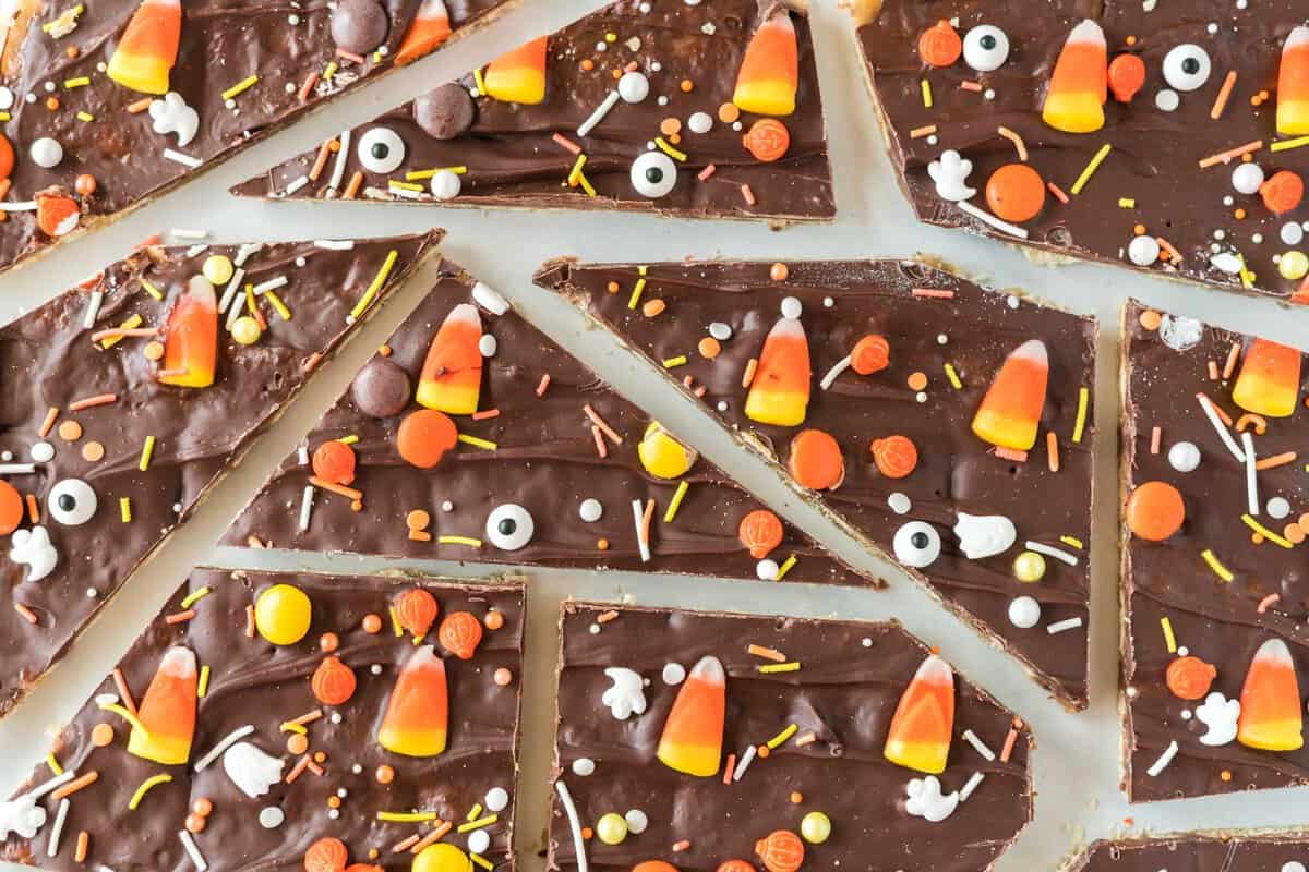 Halloween crack candy