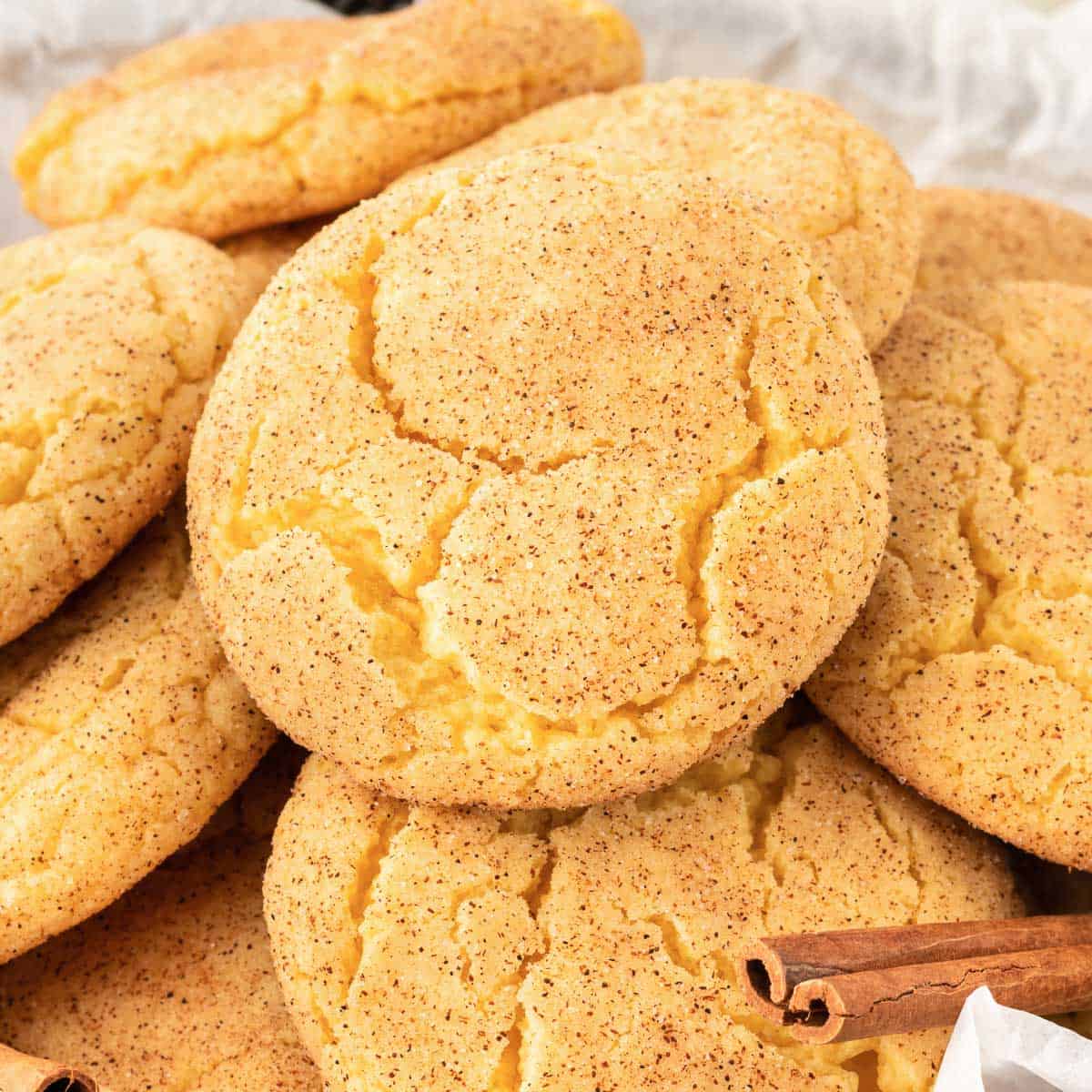 cake mix snickerdoodles