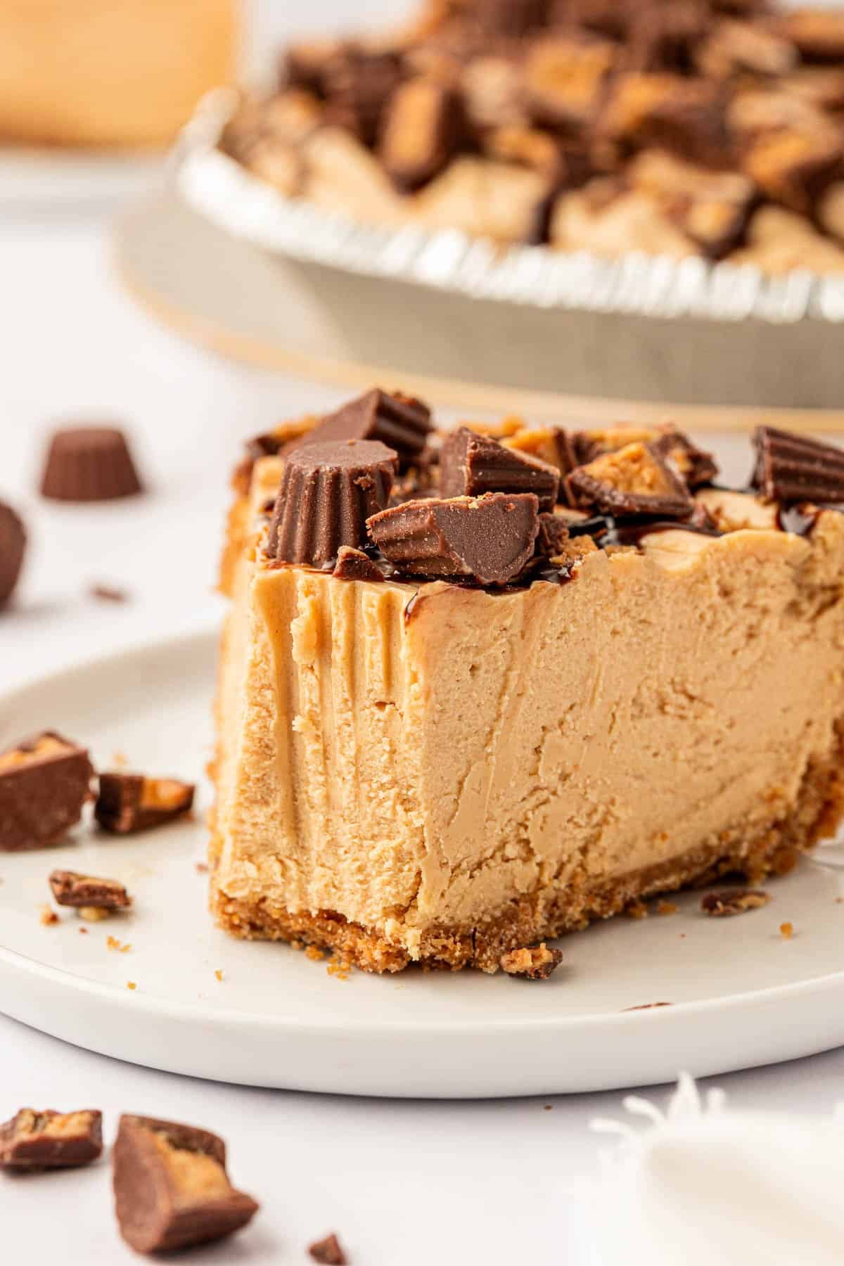 no bake peanut butter pie