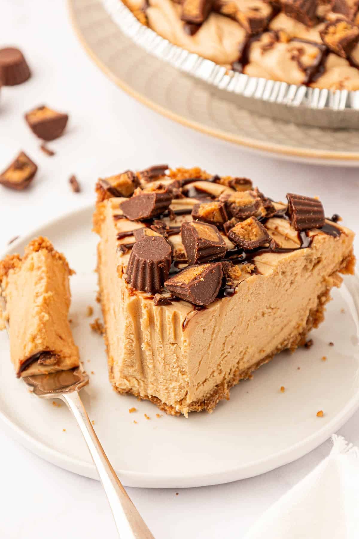 no bake peanut butter pie