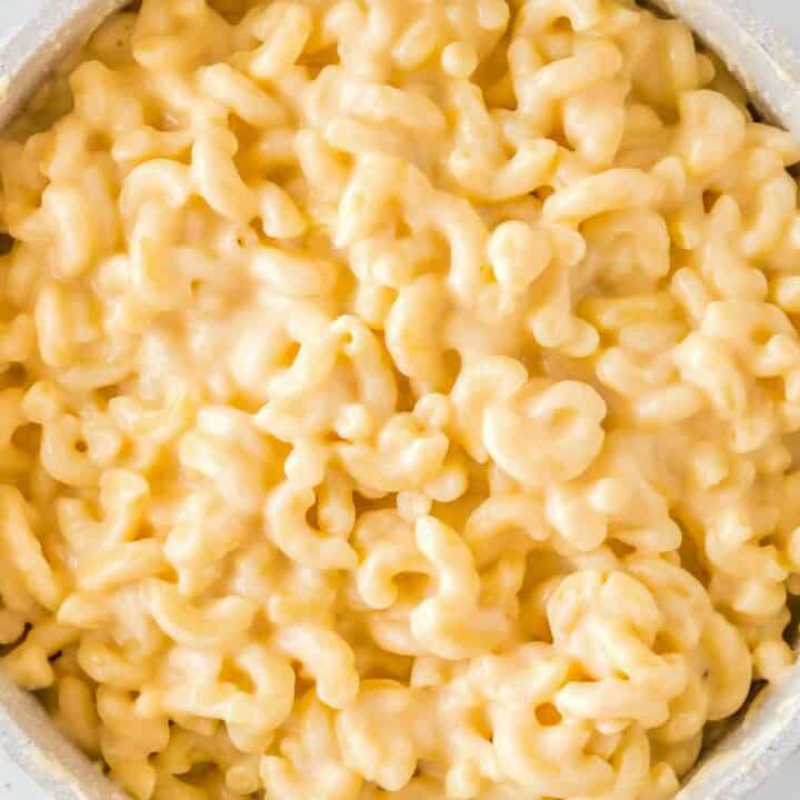 creamy greek yogurt mac and cheese