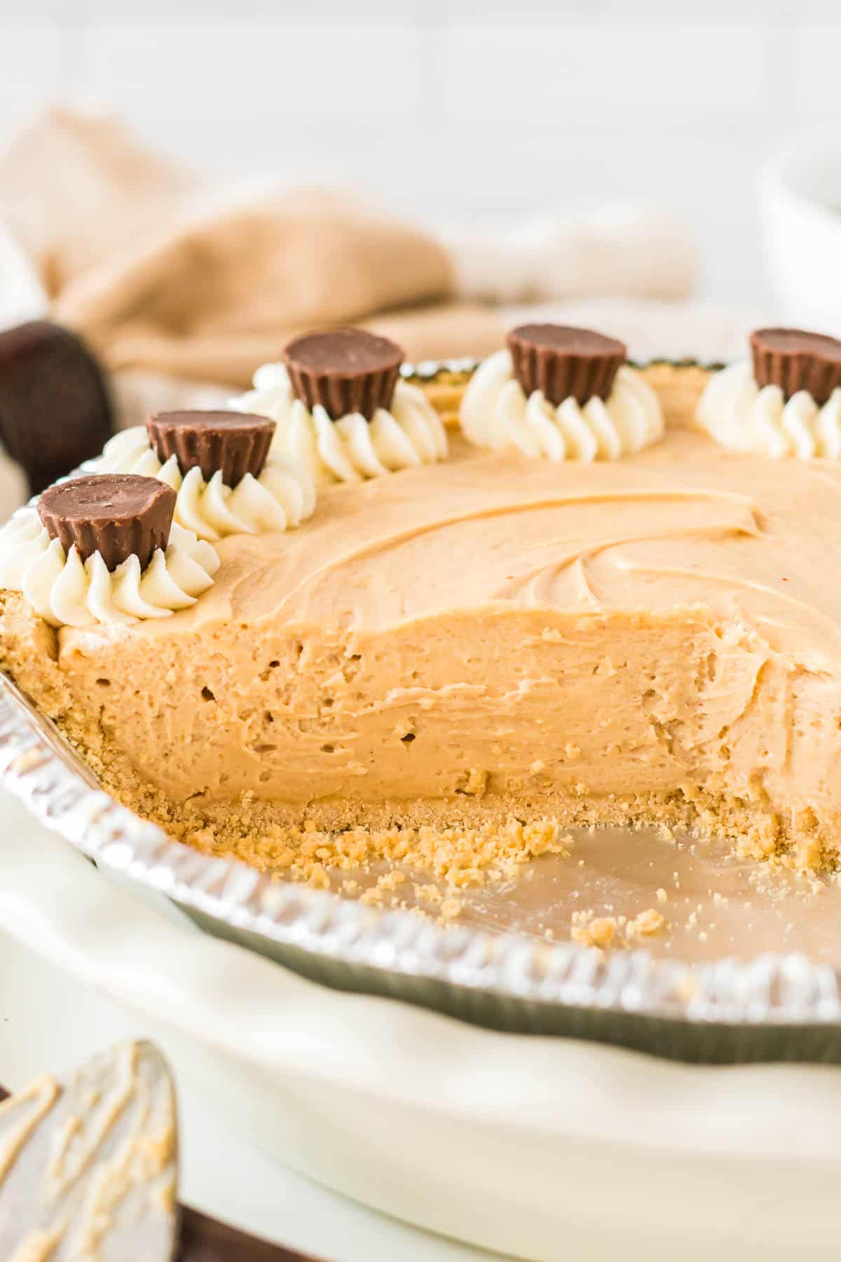 no bake peanut butter pie