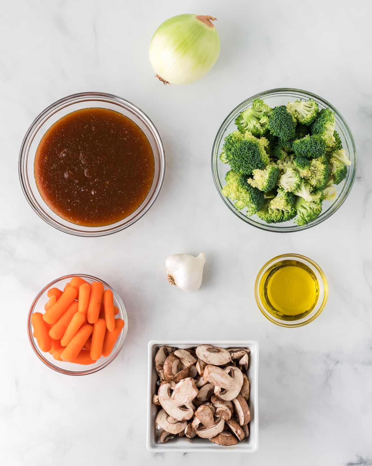 ingredient needed to make teriyaki vegetable stir fry