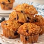 cake mix blueberry muffins