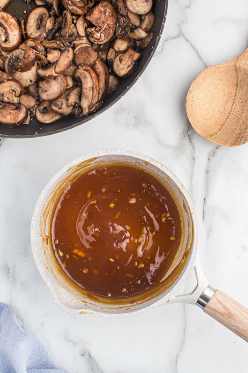 Teriyaki Mushrooms Build Your Bite