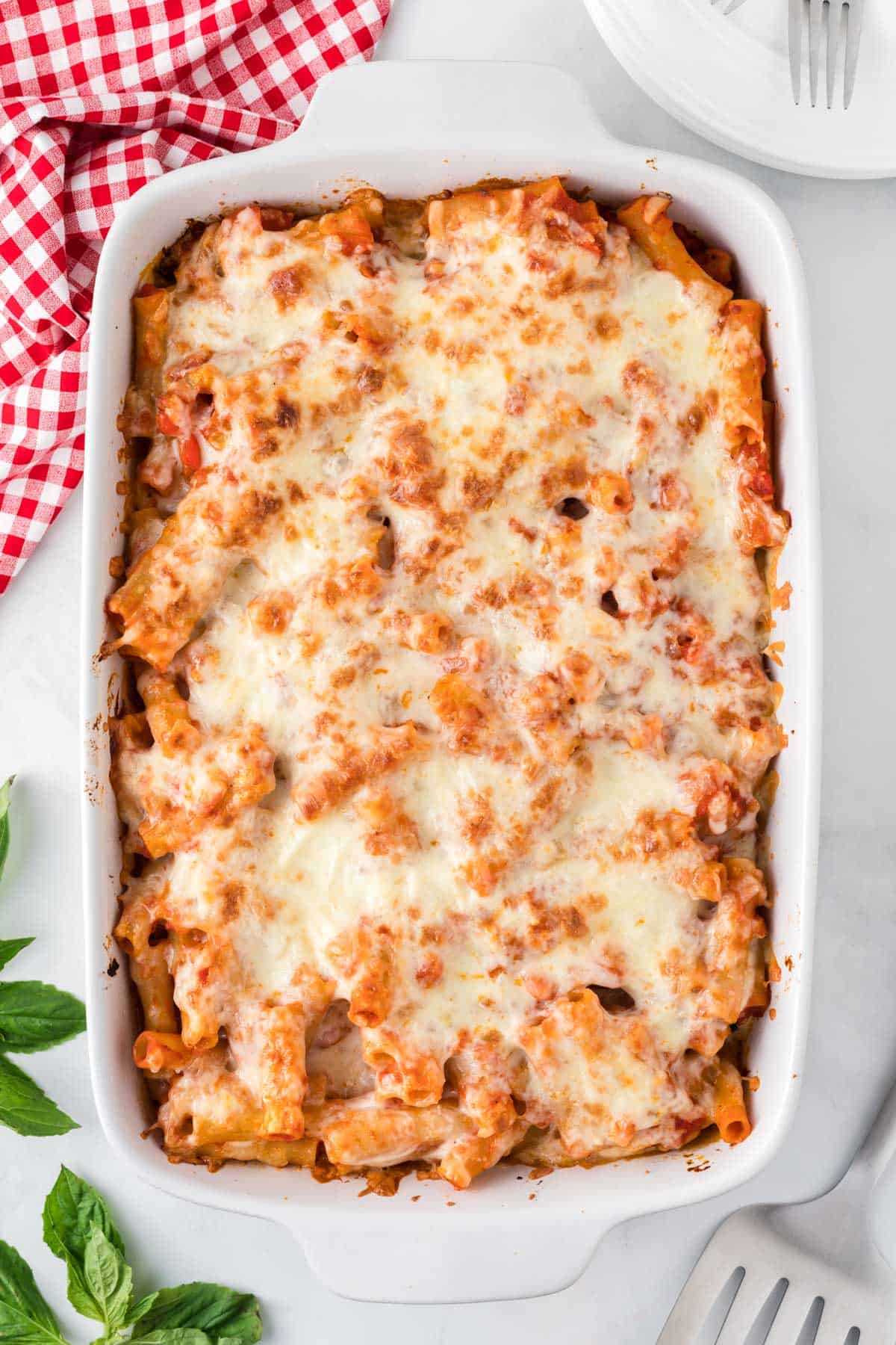 baked vegetarian ziti