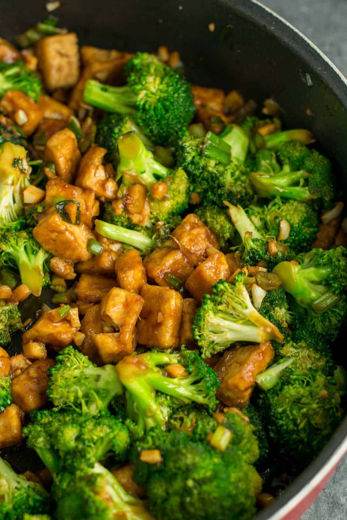 broccoli tofu stir fry