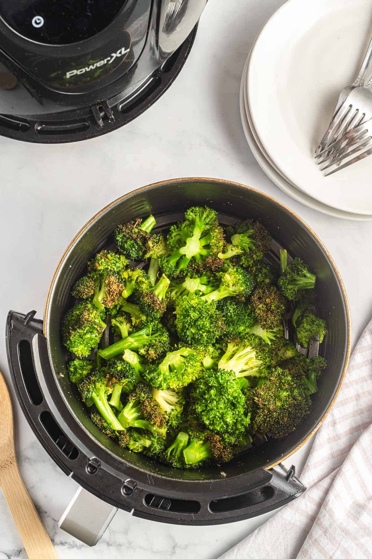 broccoli in the air fryer