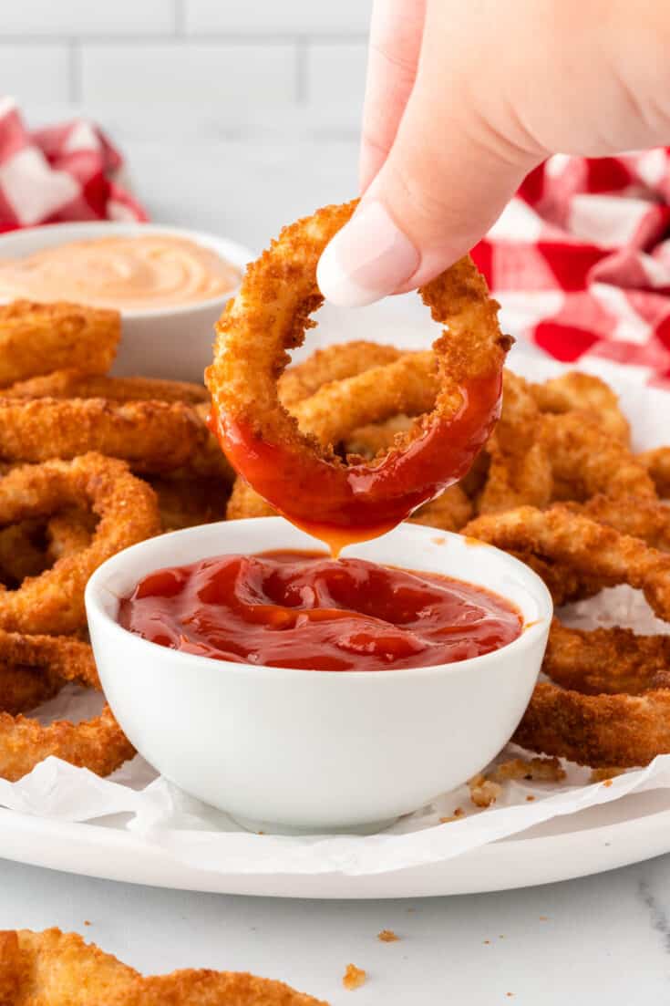 Air Fryer Frozen Onion Rings Build Your Bite