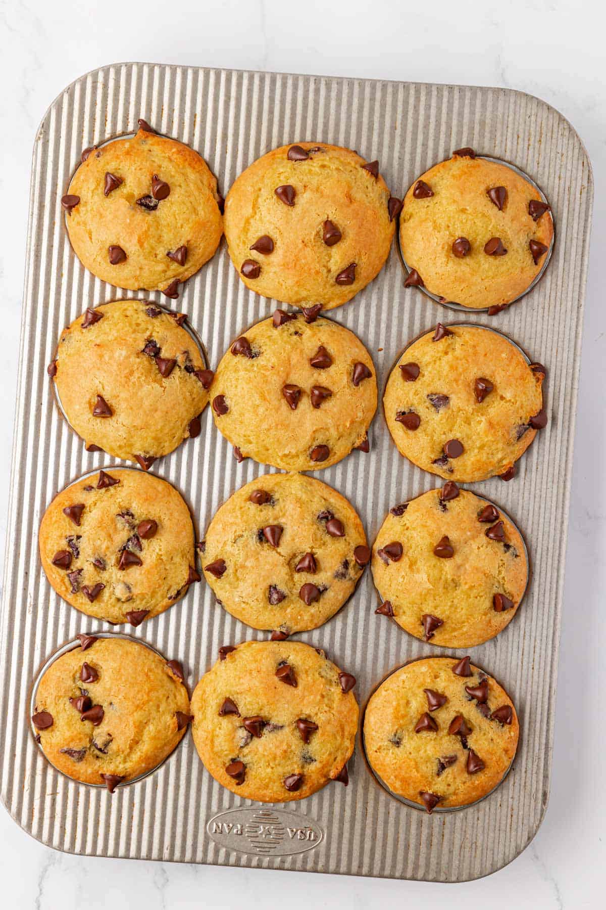 cake mix chocolate chip muffins
