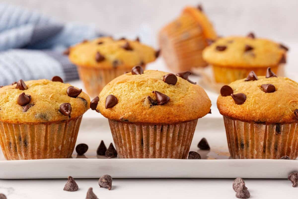 cake mix chocolate chip muffins