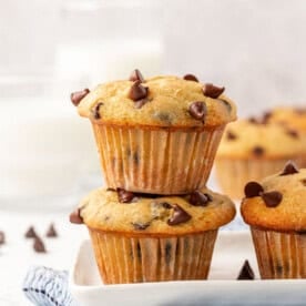 cake mix chocolate chip muffins