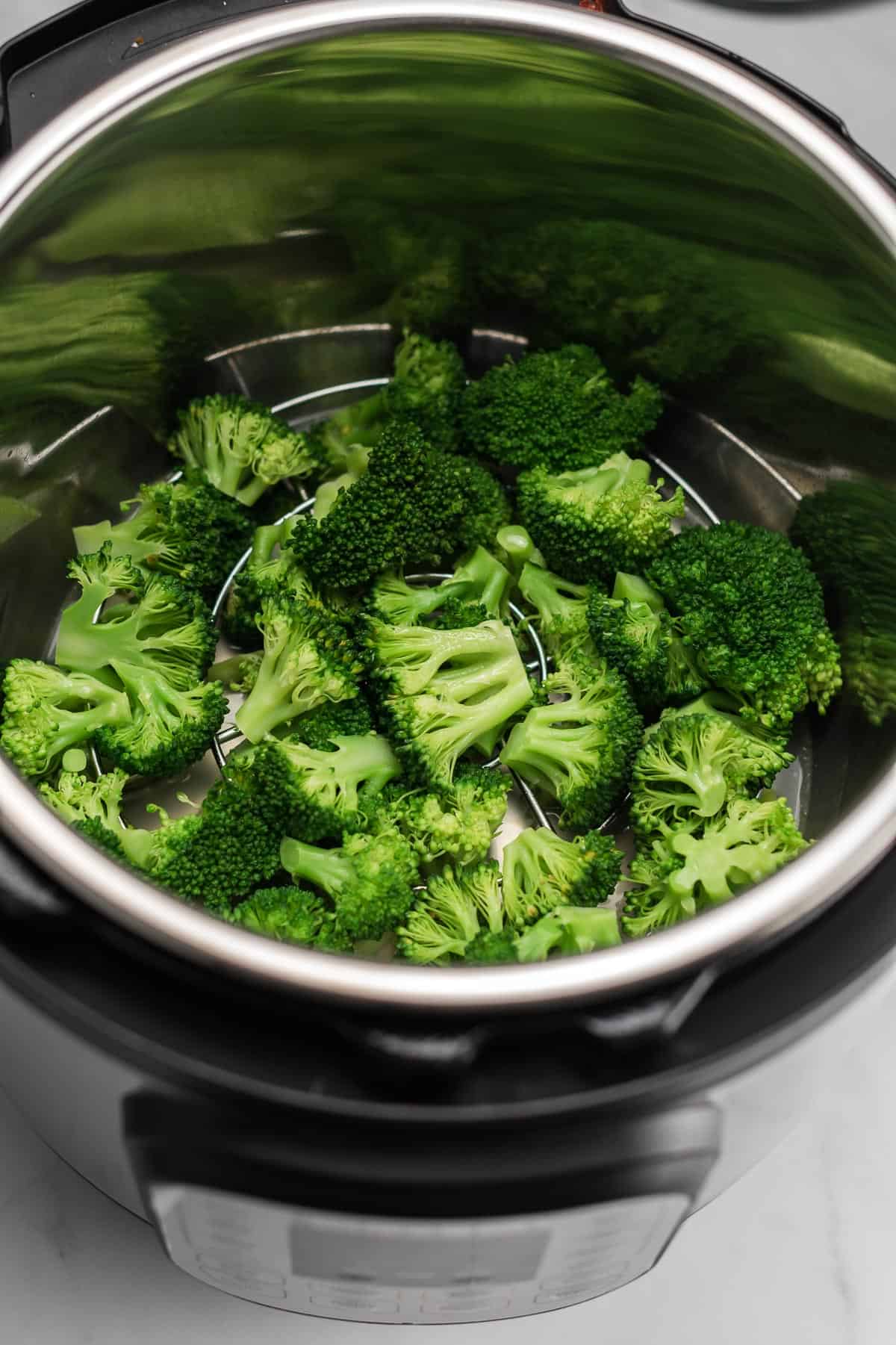 steamed broccoli in the instant pot