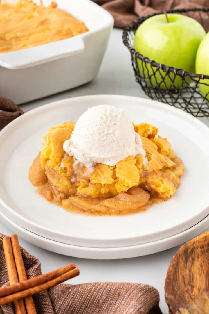 Apple Cobbler with Cake Mix Build Your Bite
