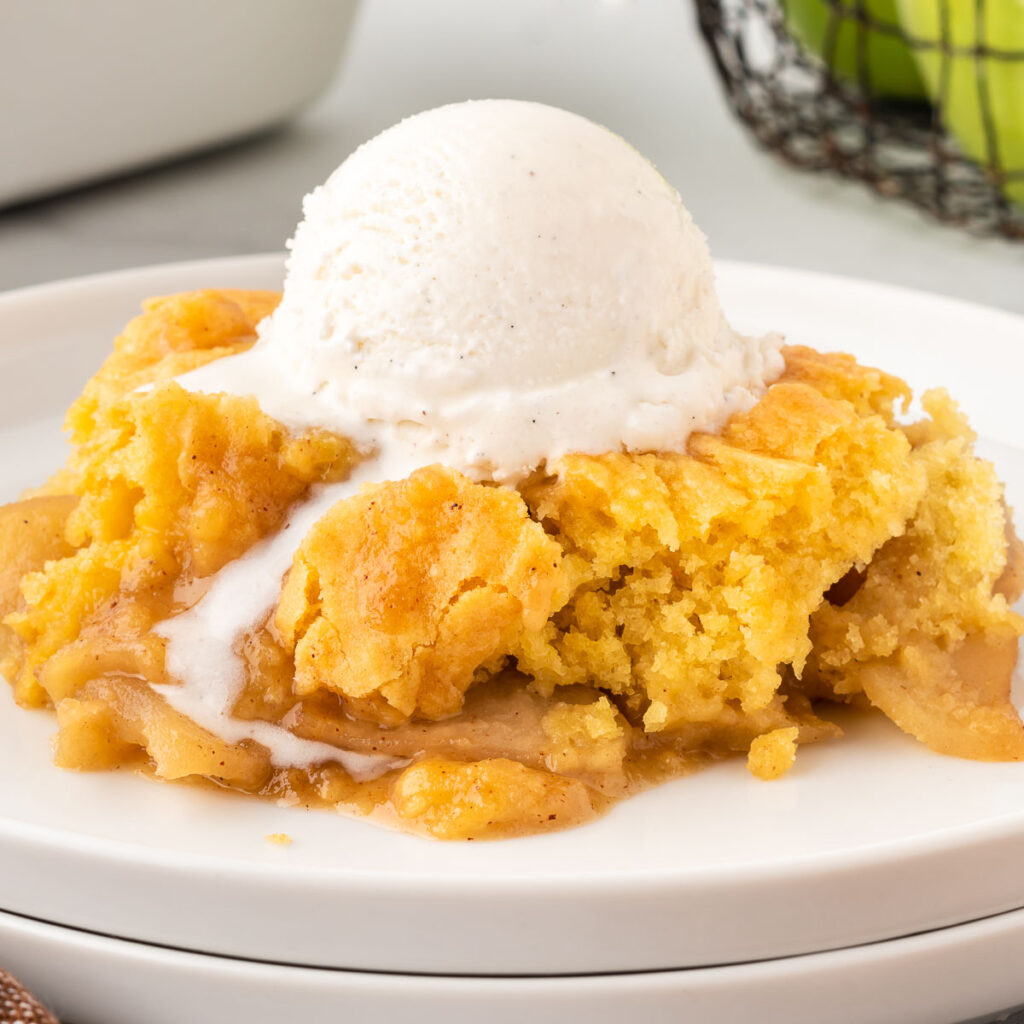 Apple Cobbler with Cake Mix Build Your Bite