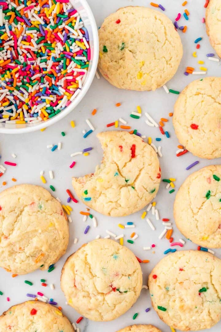 Cake Mix Funfetti Cookies Build Your Bite