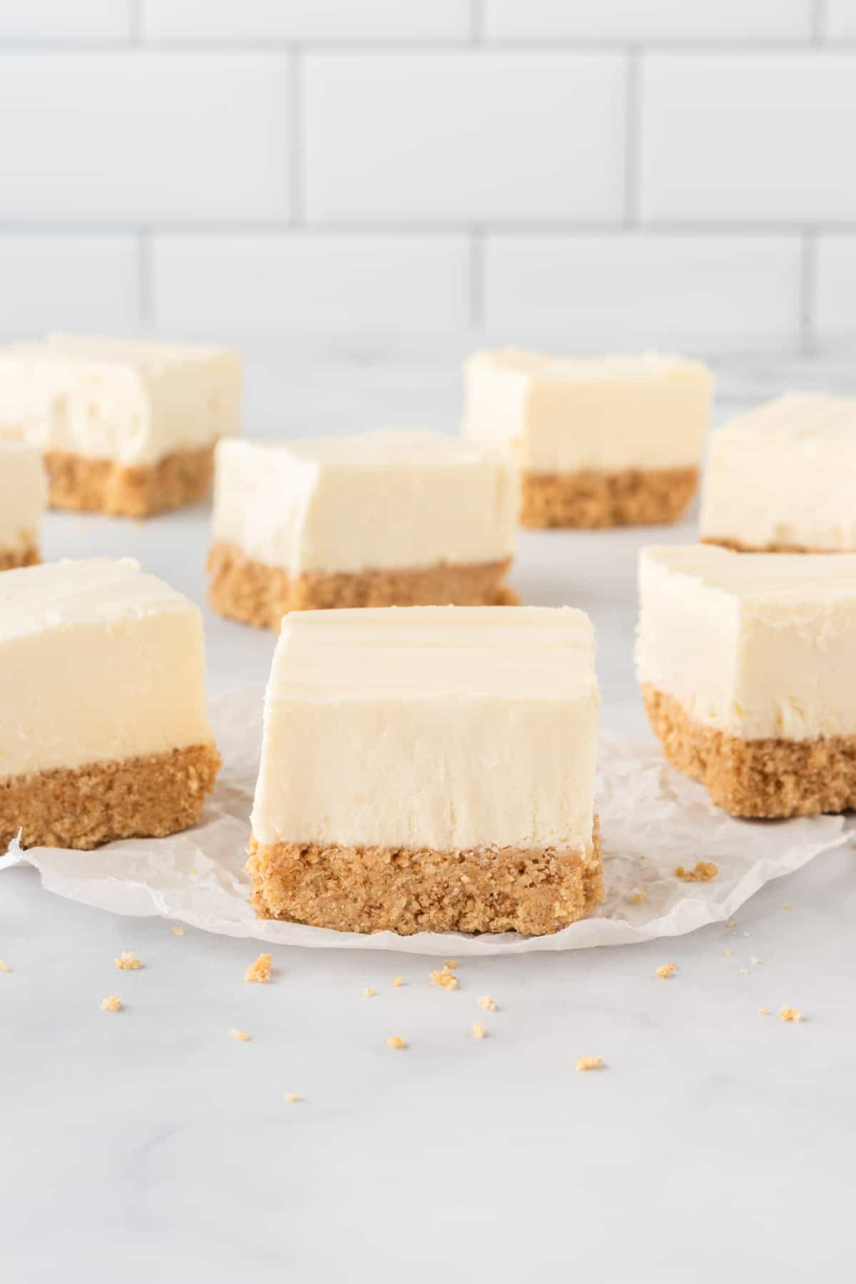 no bake cheesecake bars