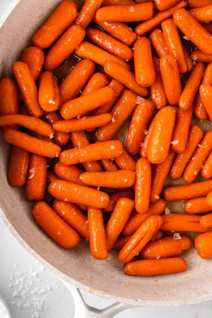 Honey Brown Sugar Glazed Carrots - Build Your Bite
