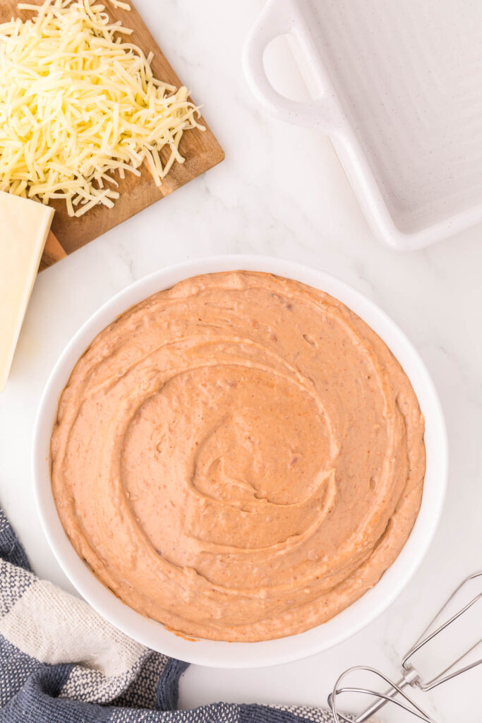 Cream Cheese Bean Dip Build Your Bite