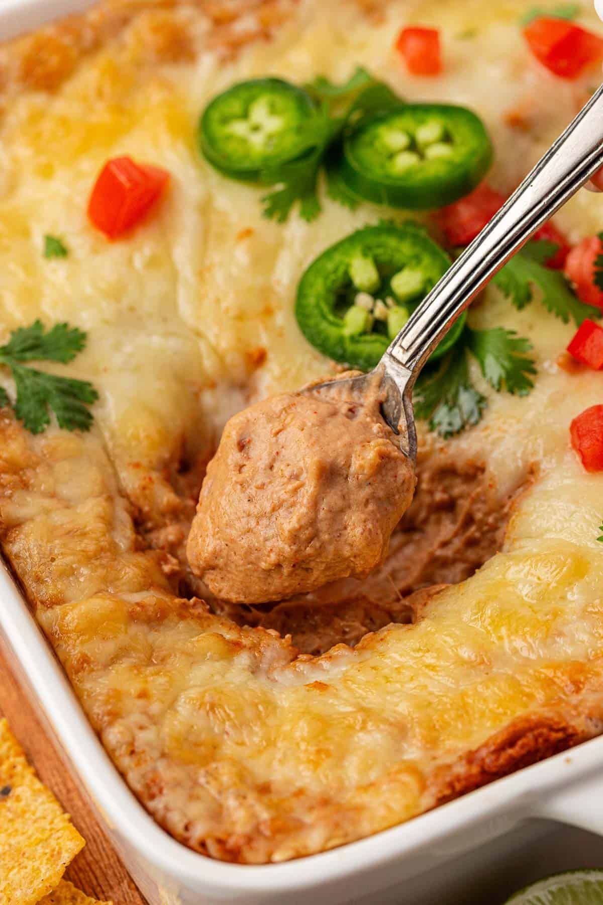 cream cheese bean dip