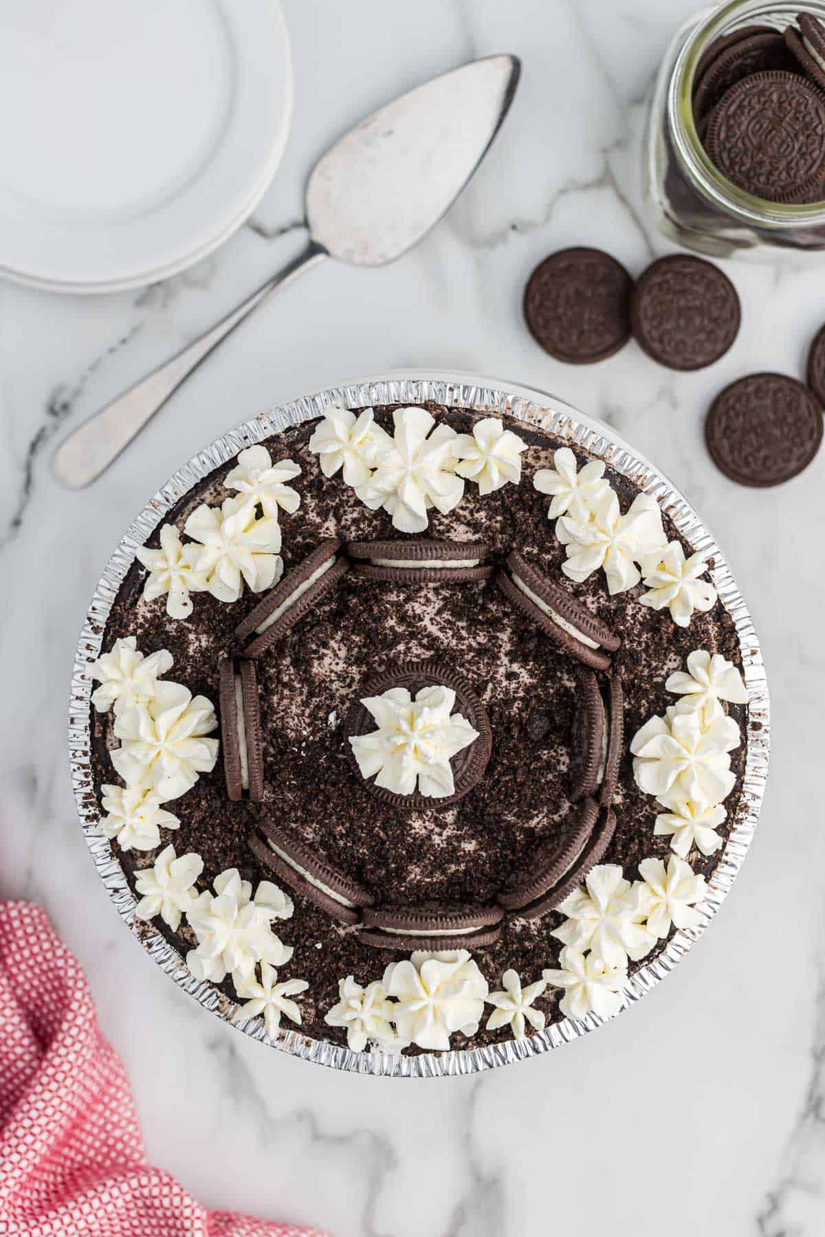 no bake oreo pie