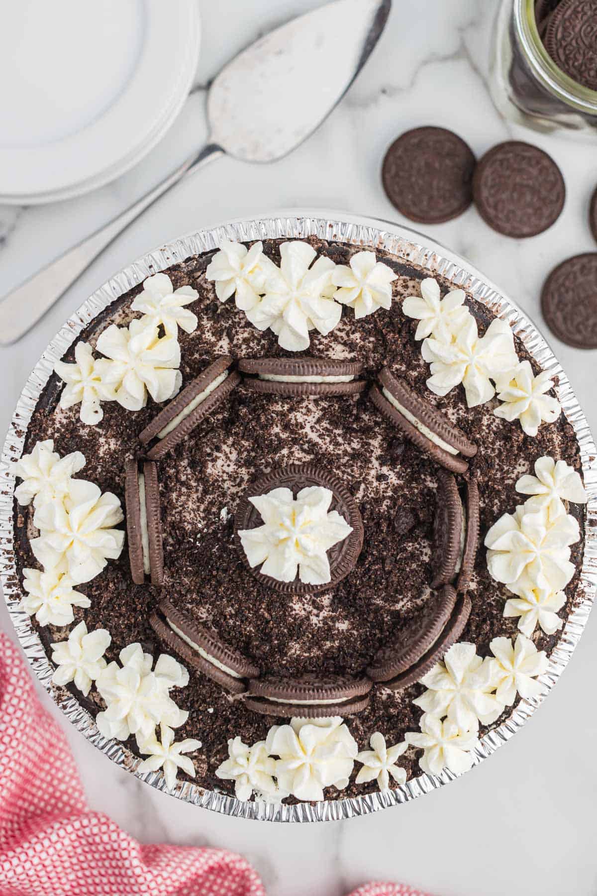 no bake oreo pie