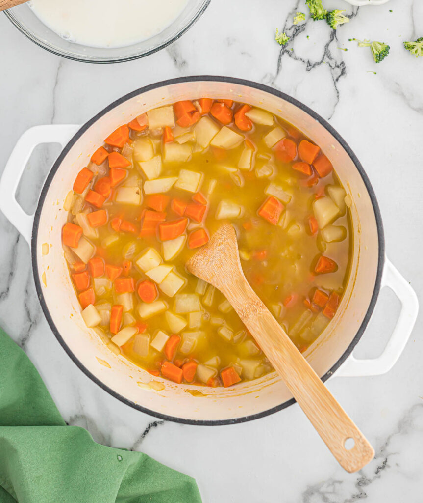 Creamy Vegetable Soup - Build Your Bite