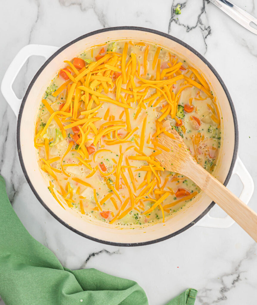 Creamy Vegetable Soup - Build Your Bite