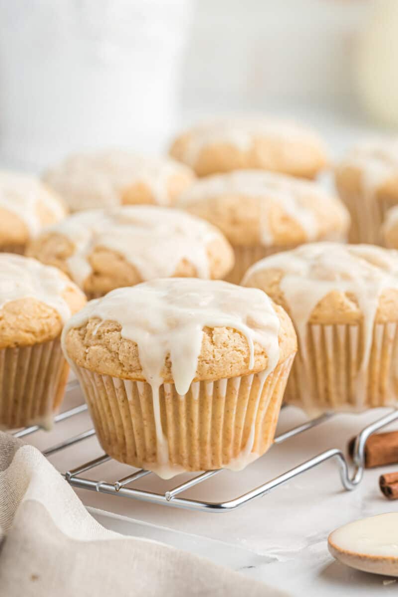 Eggnog Muffins Build Your Bite
