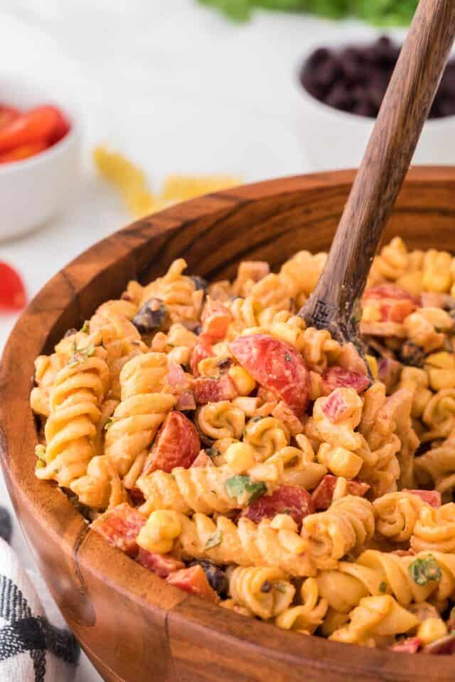 Southwest Pasta Salad Build Your Bite