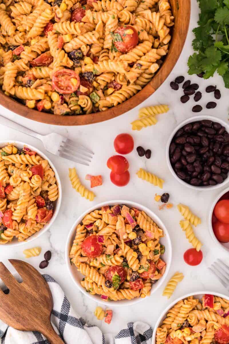 Southwest Pasta Salad Build Your Bite