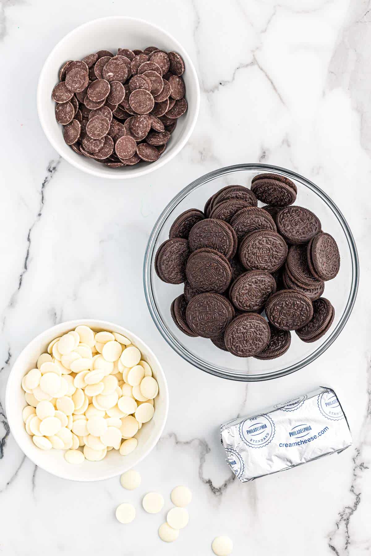 ingredients needed to make oreo truffles