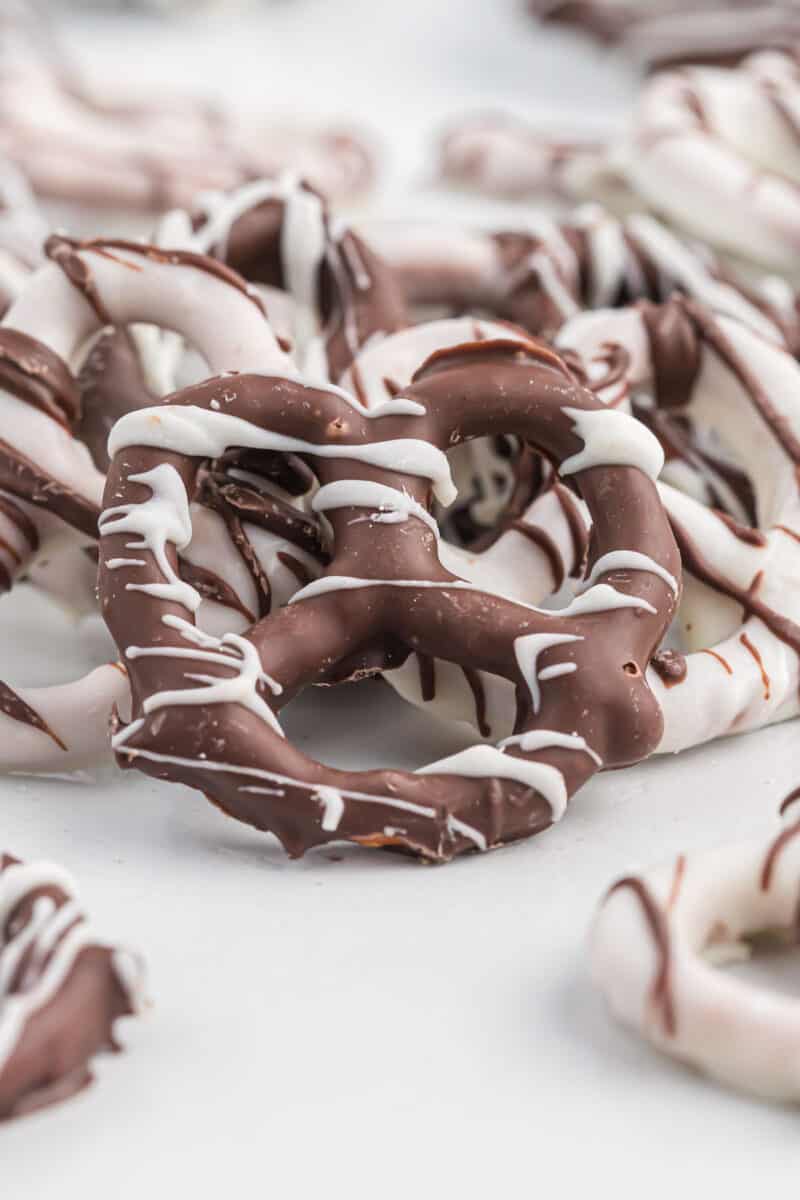 Chocolate Covered Pretzels Build Your Bite