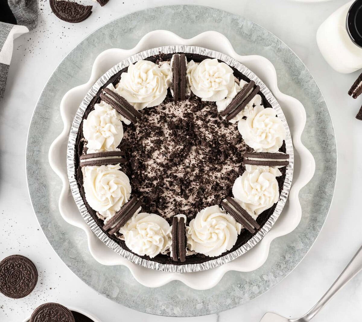 no bake oreo pie