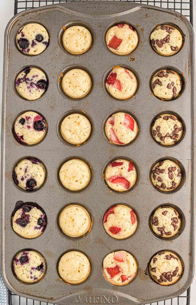 Pancake Mini Muffins Build Your Bite
