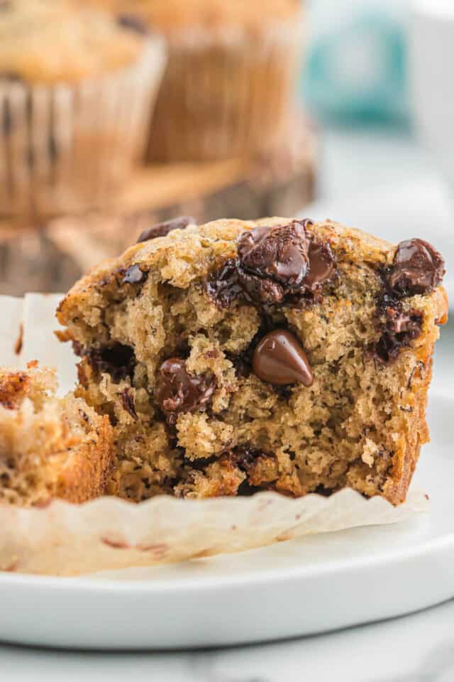 Chocolate Chip Banana Bread Muffins Build Your Bite