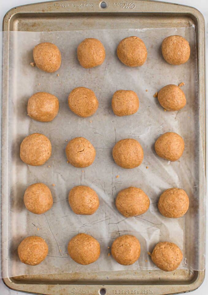 Peanut Butter Balls with Graham Crackers Build Your Bite