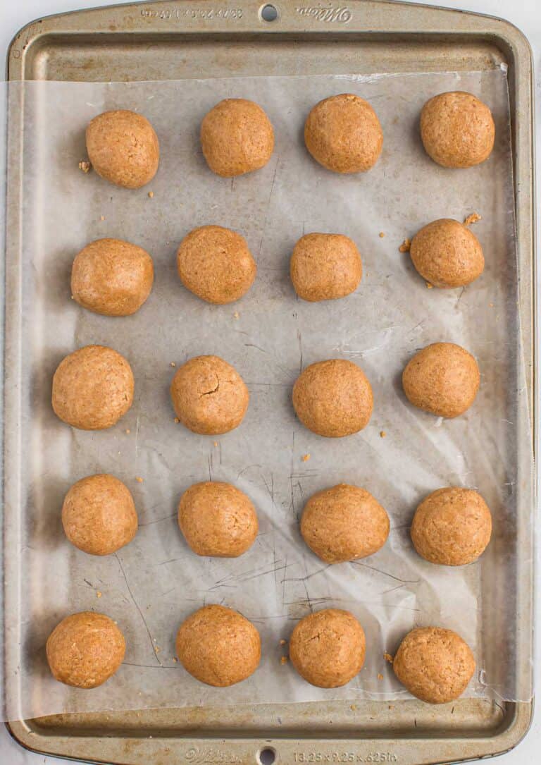 Peanut Butter Balls with Graham Crackers Build Your Bite