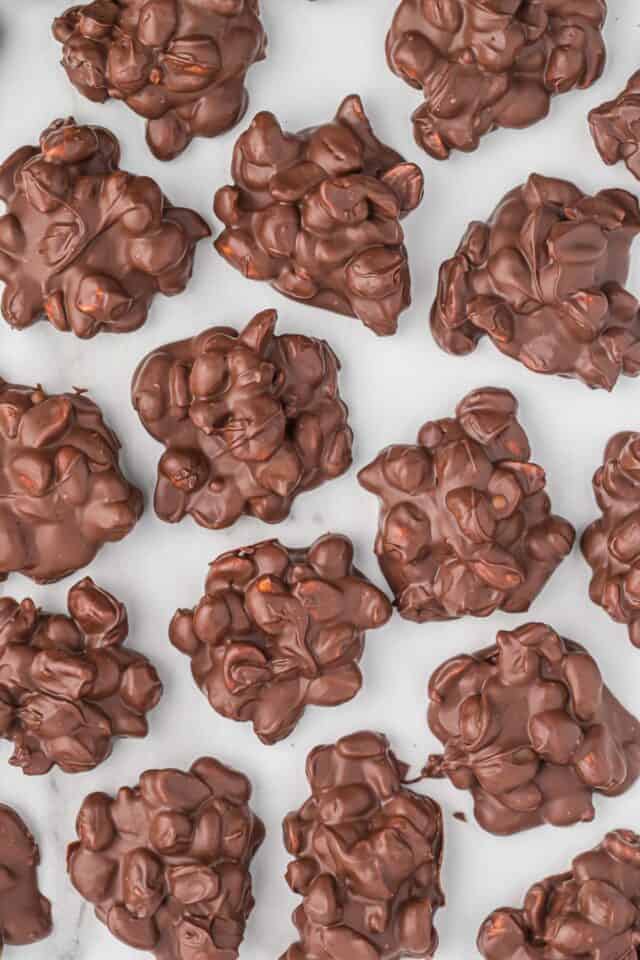Crock Pot Peanut Clusters Build Your Bite