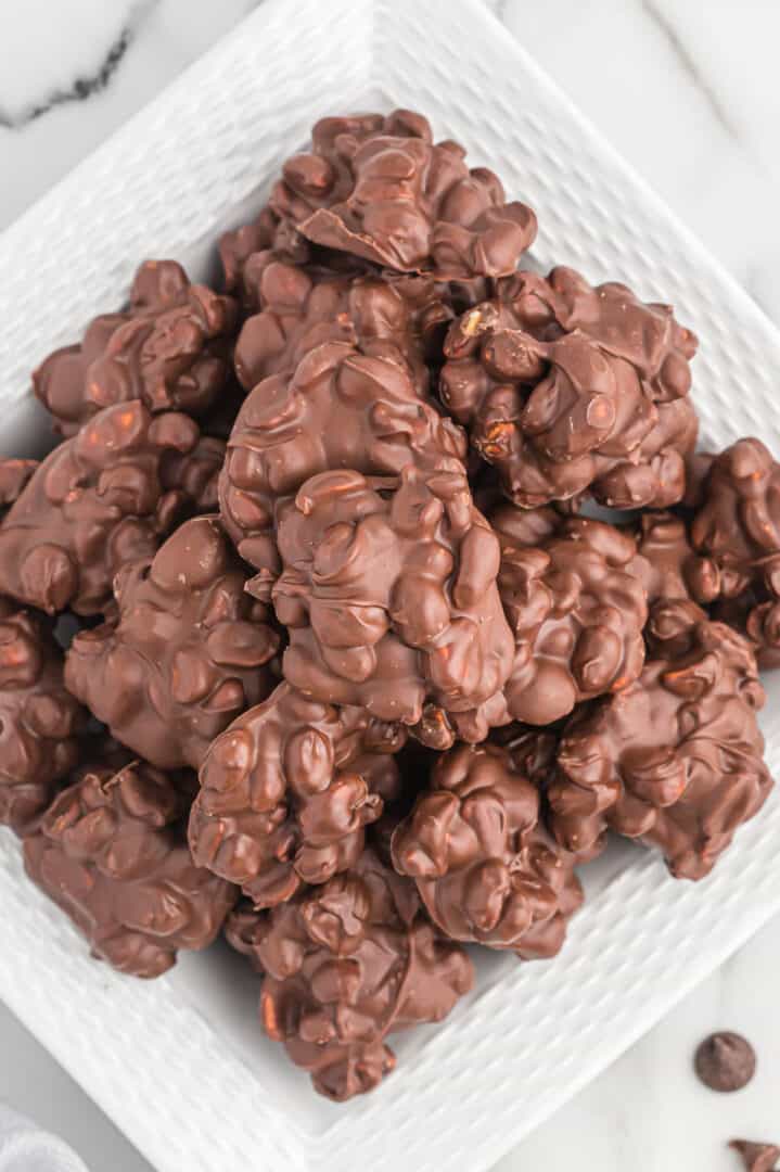 Crock Pot Peanut Clusters Build Your Bite