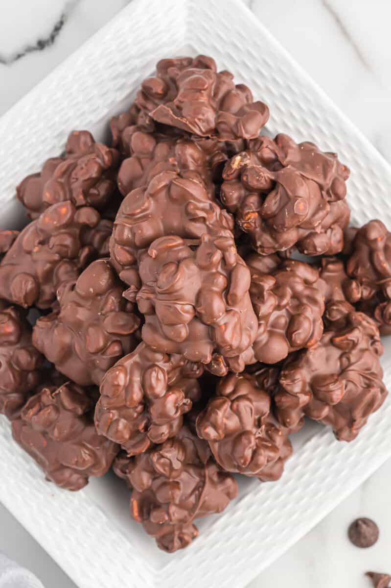 Crock Pot Peanut Clusters Build Your Bite
