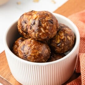 pumpkin protein balls