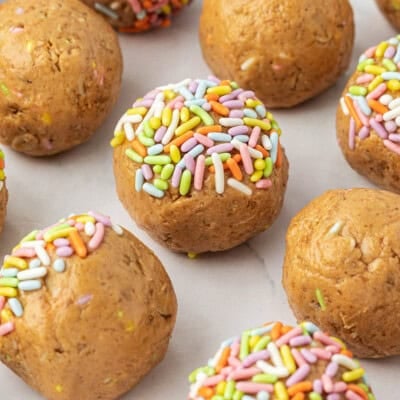 Birthday Cake Protein Balls - Build Your Bite