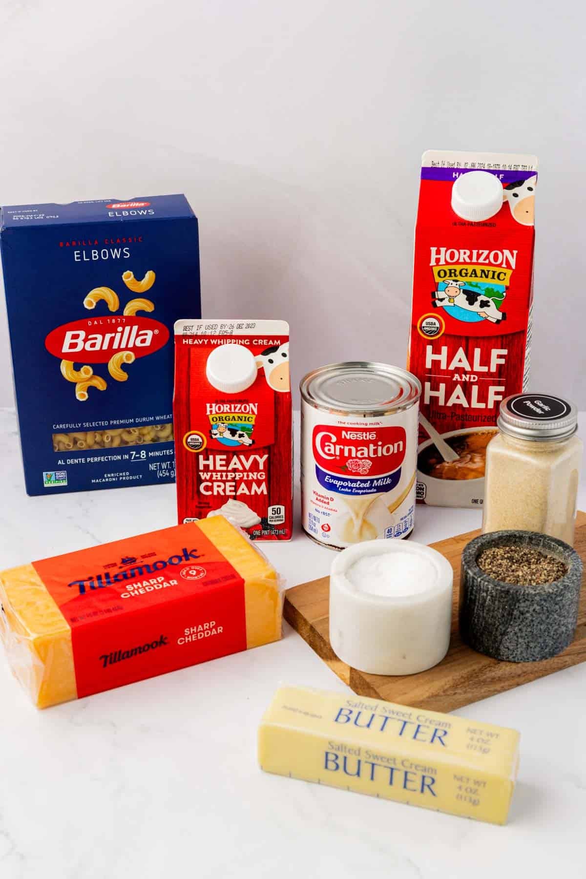 ingredients to make crock pot mac and cheese
