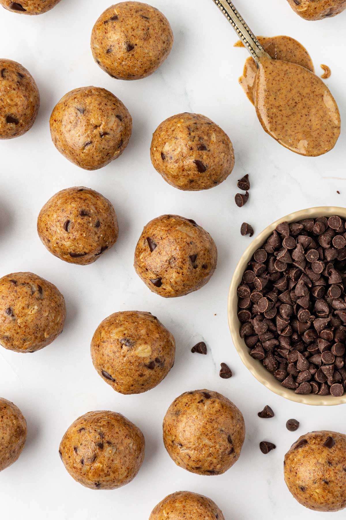 almond butter protein balls