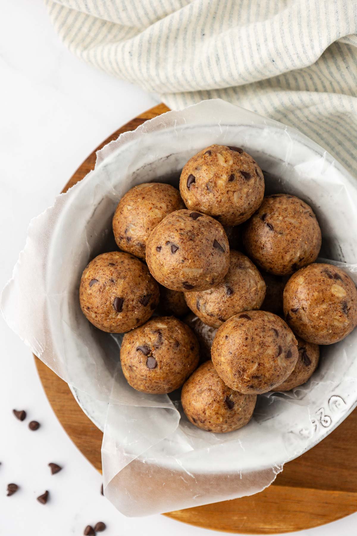 almond butter protein balls