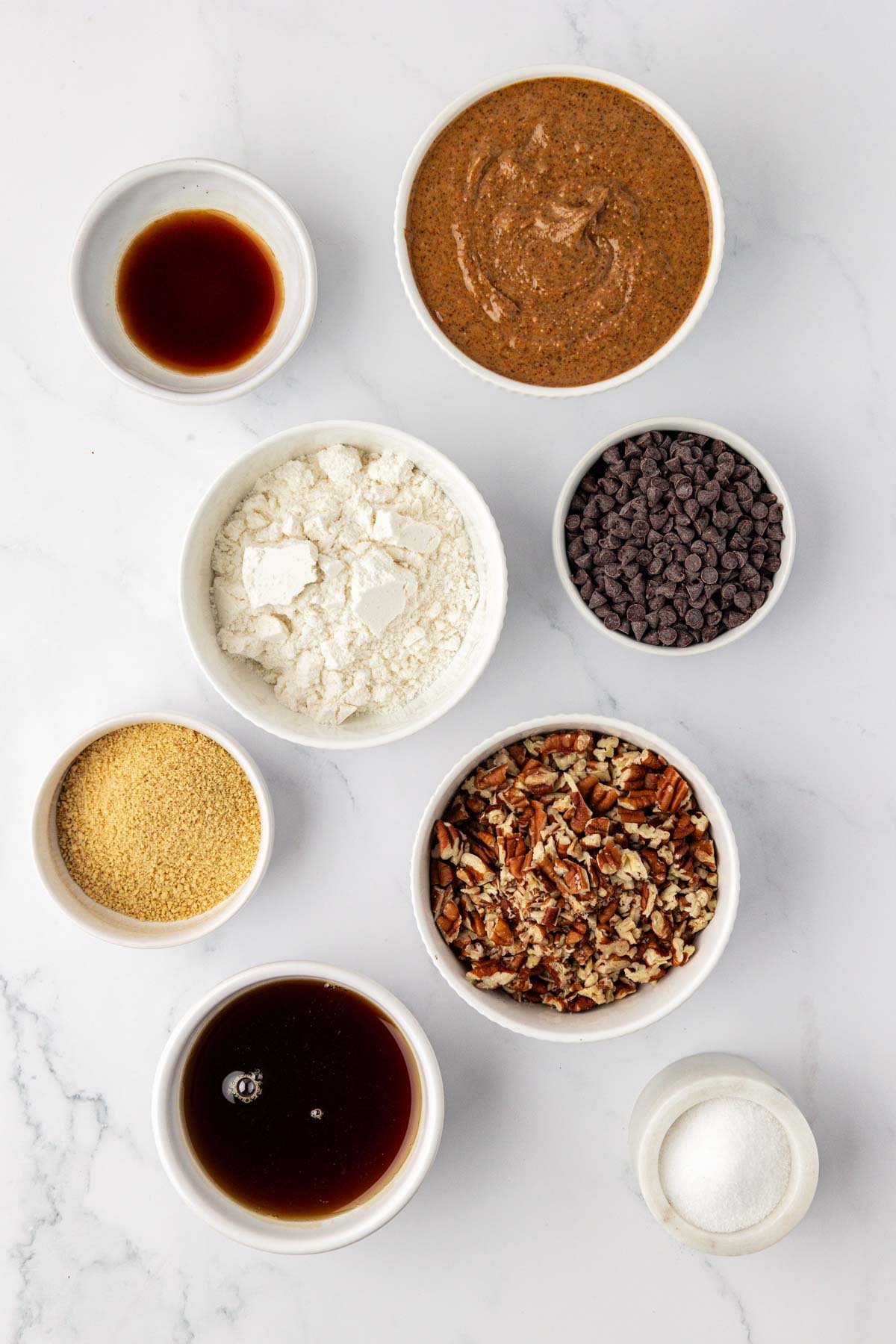 ingredients needed to make pecan pie energy balls