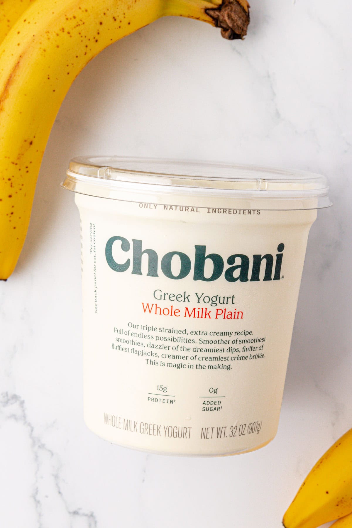 whole milk chobani plain yogurt