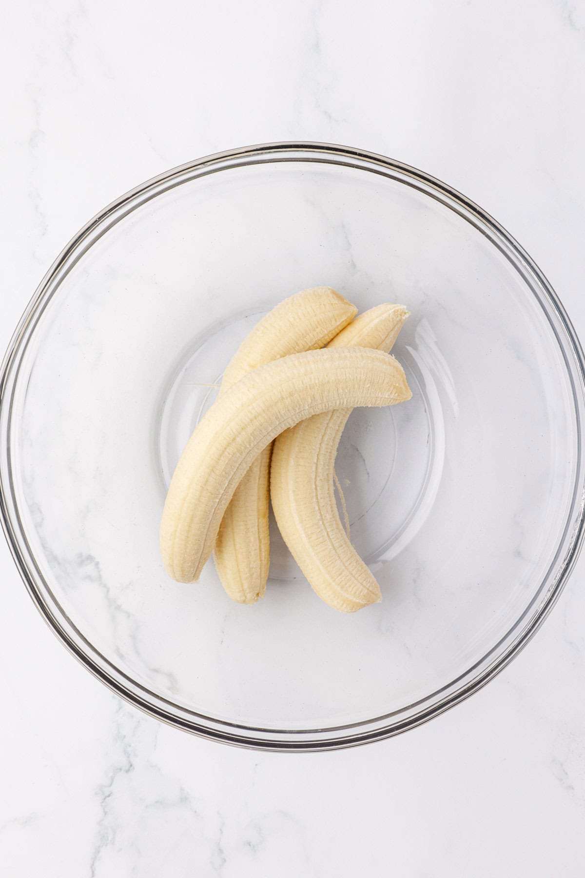 bananas in a mixing bowl