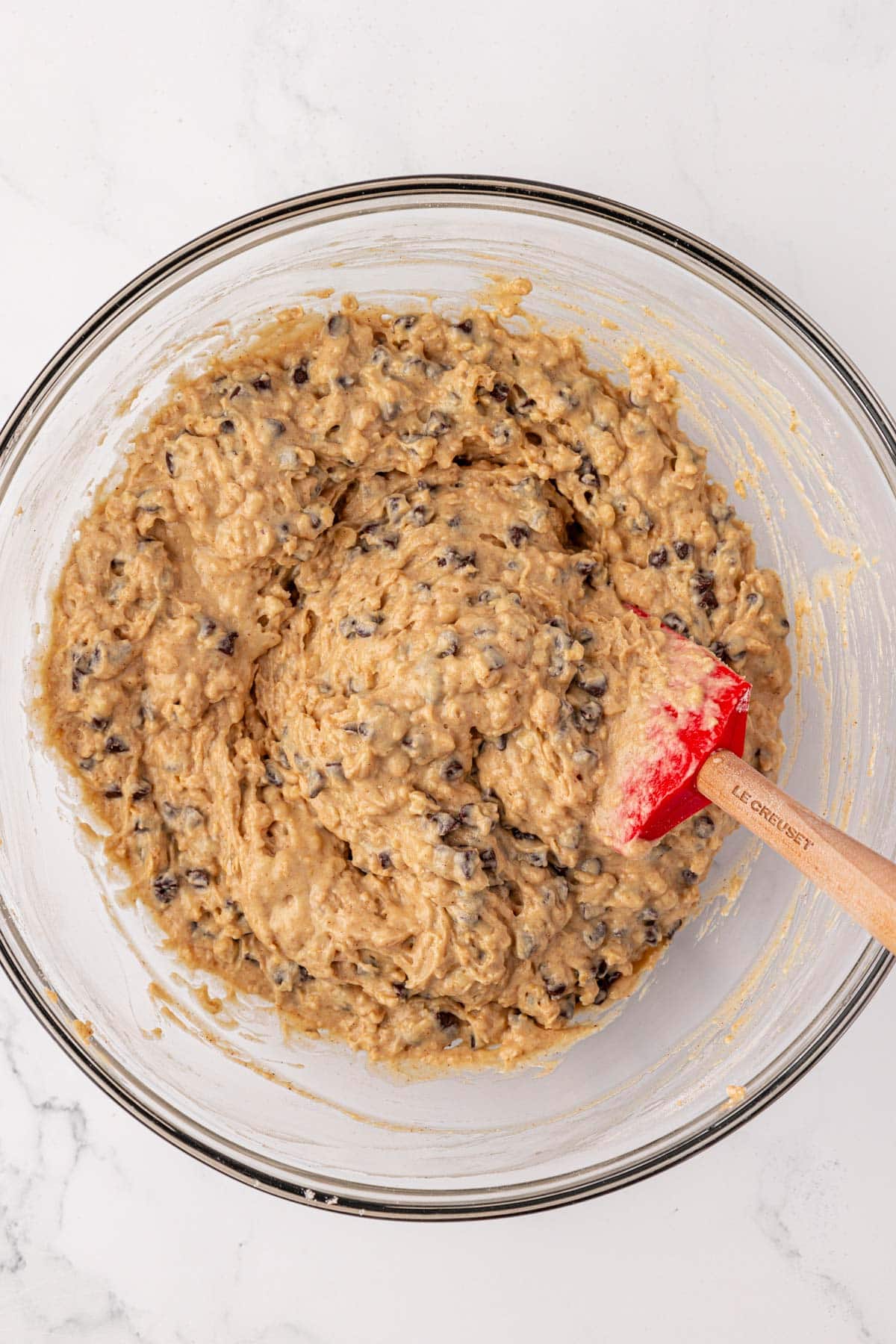 oatmeal cookie mini muffin batter